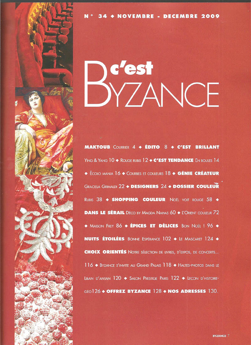 Reportage Byzance 2009